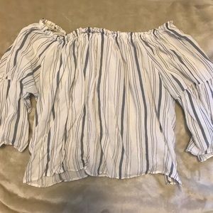 off the shoulder top
